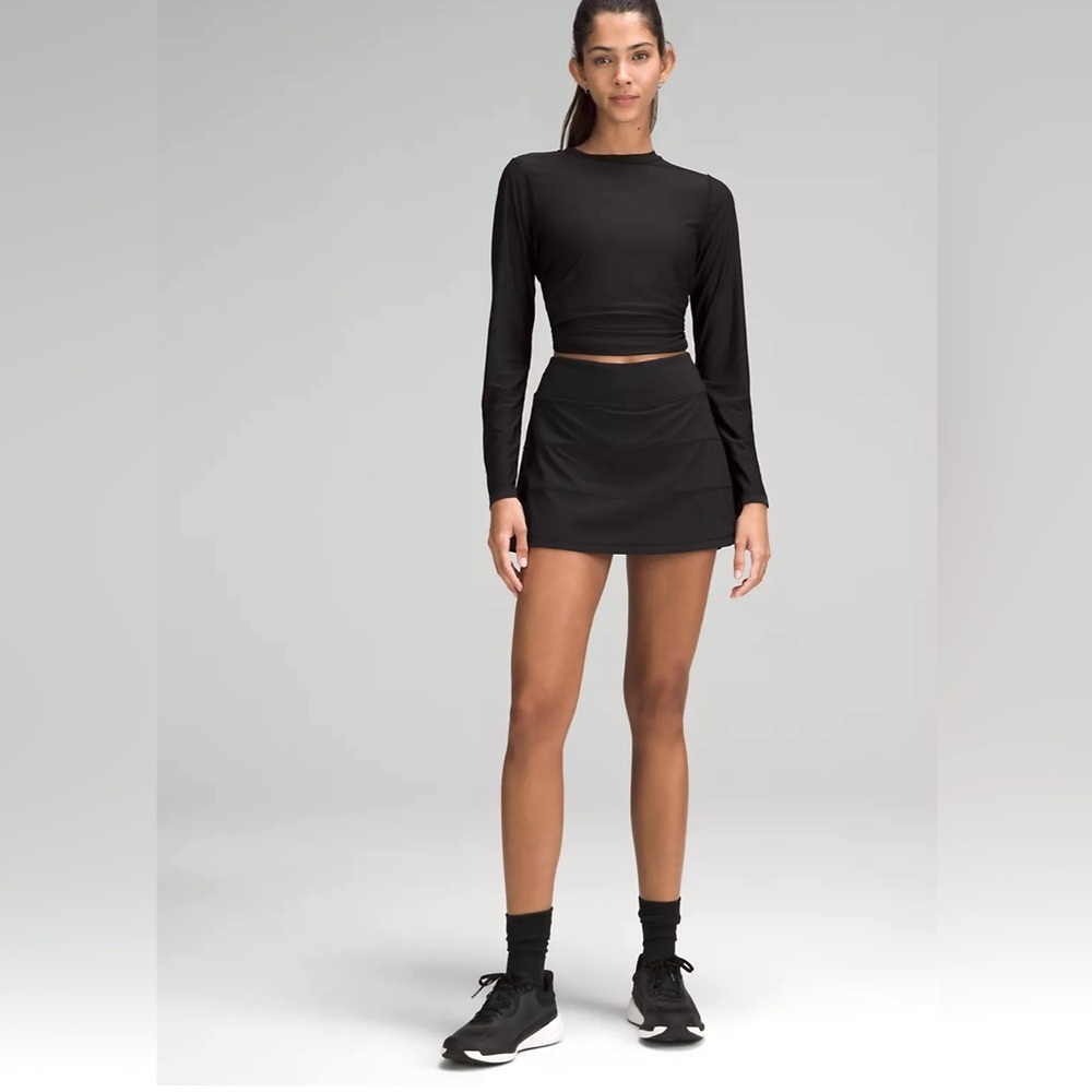NWT lululemon Pace Rival mid rise skirt